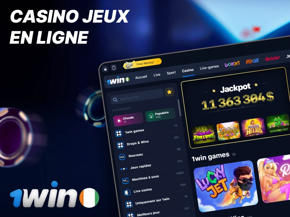Casino 1Win Côte d'Ivoire