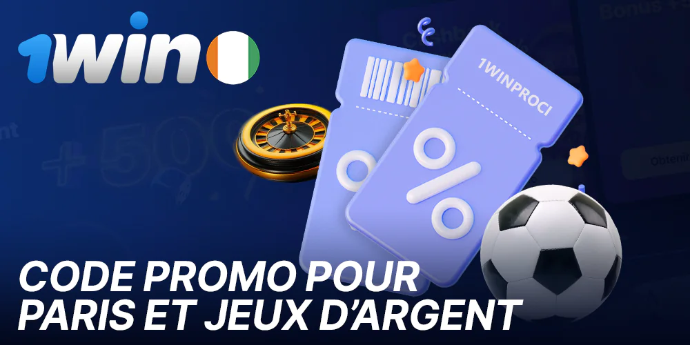 Utilisez le code promo 1Win pour les paris sportifs et les jeux de casino.