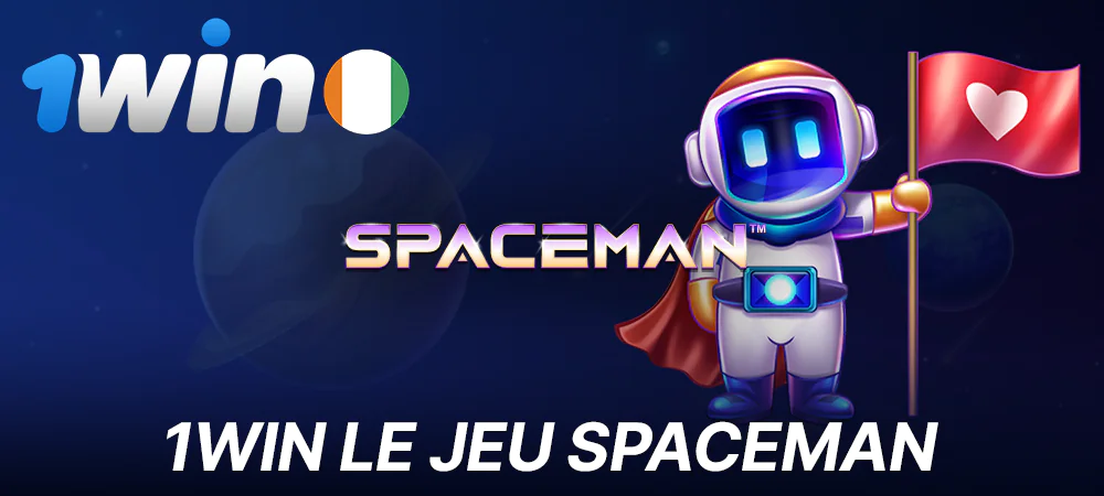 Jeu Spaceman au 1Win Casino en Côte d'Ivoire