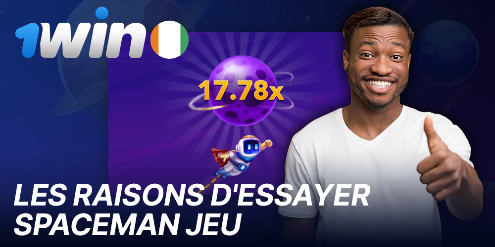 Pourquoi les joueurs de Côte d'Ivoire jouent-ils à Spaceman sur 1Win ?