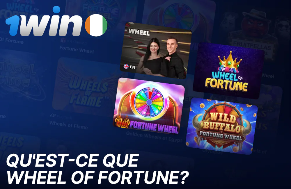 Informations de base sur le jeu Wheel of Fortune sur 1win