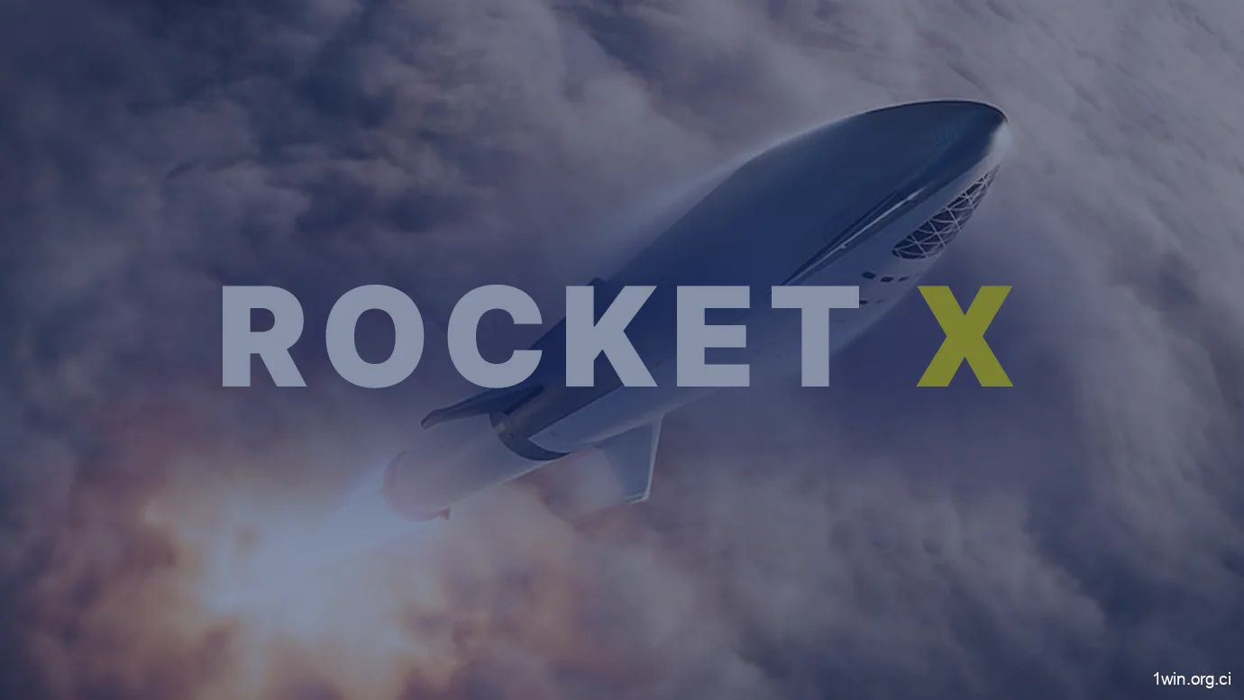 Aperçu du jeu de démonstration Rocket X sur 1win