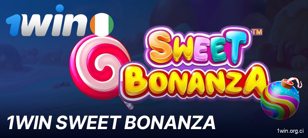 Jeu Sweet Bonanza au 1Win Casino en Côte d'Ivoire