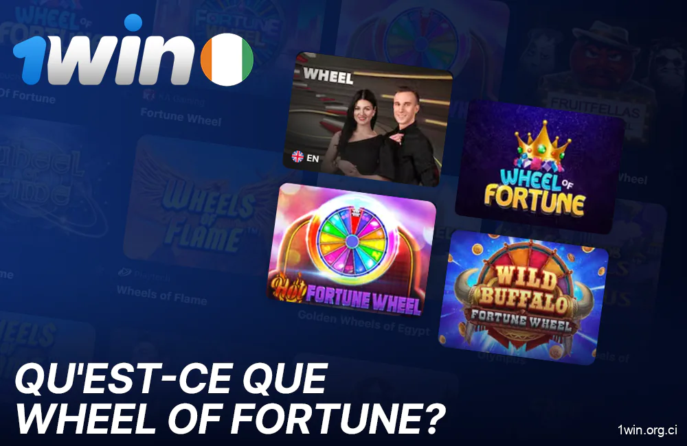 Informations de base sur le jeu Wheel of Fortune sur 1win