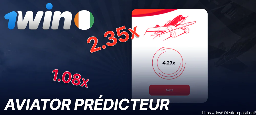 Aviator game result prediction app on 1Win