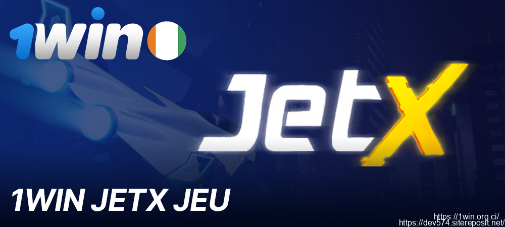 Jeu JetX au 1Win Casino en Côte d'Ivoire