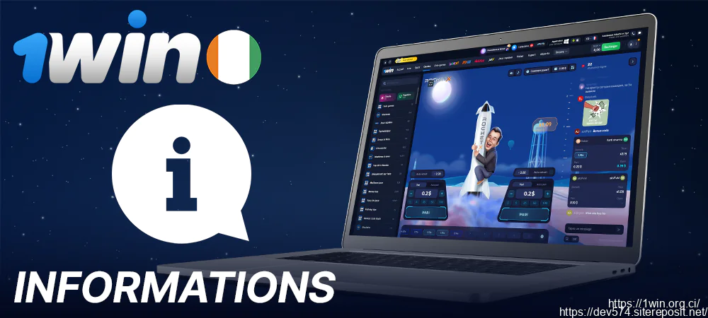 Informations de base sur le jeu Rocket X de 1Win