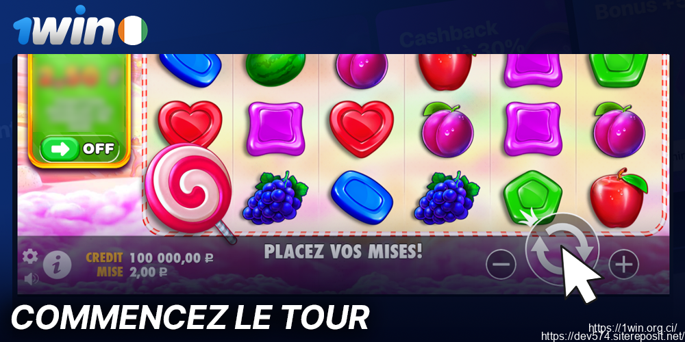 Lancer le jeu Sweet Bonanza sur 1Win