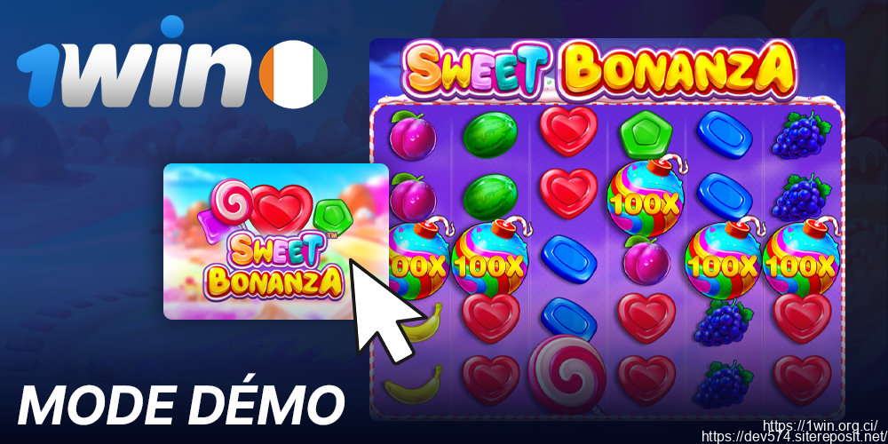 Jouez au mode démo Sweet Bonanza sur 1Win